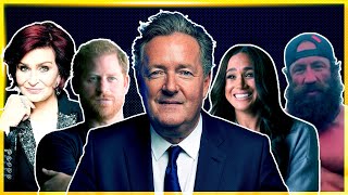 Piers Morgan Takes On Harry And Meghans Netflix Claims, Liver King And Sharon Osbourne