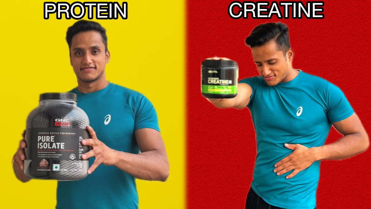 Creatine Vs Whey protein : What is the Best for Muscle Growth ?