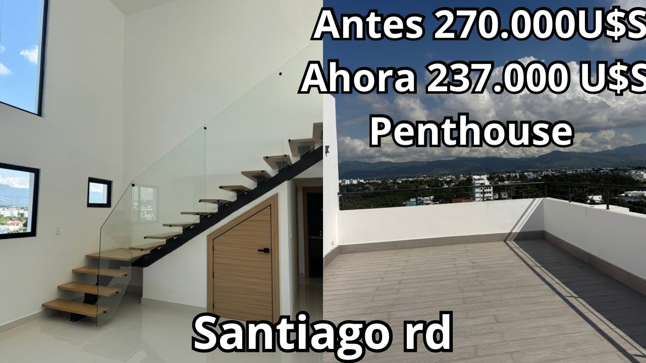 Penthouse lujoso de oportunidad en Santiago de los Caballeros!