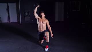 Half Kneeling Single Arm Dumbbell Press