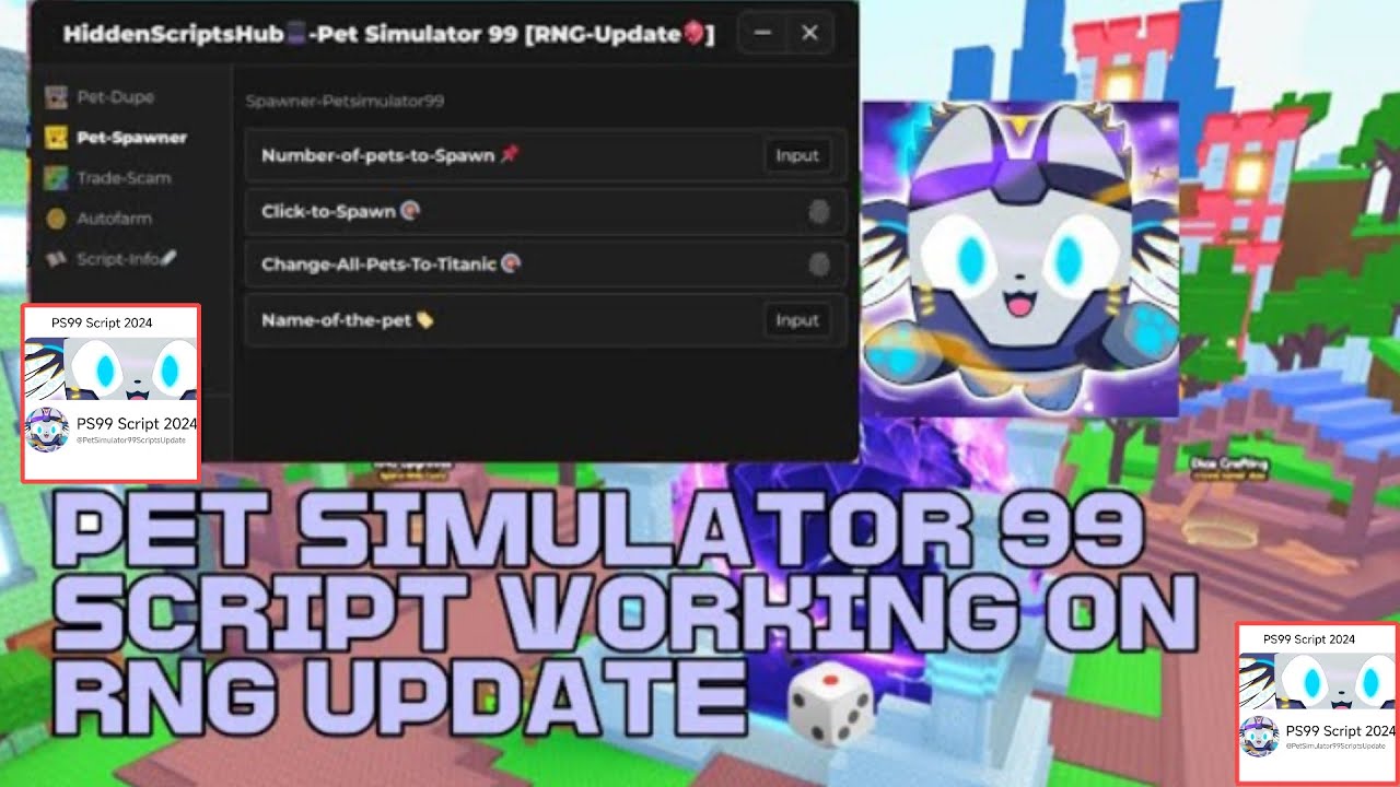Petsimulator 99 Scripts! | Pet Spawner, Dupe Pet, Auto Farming🔥 - 📝 ...