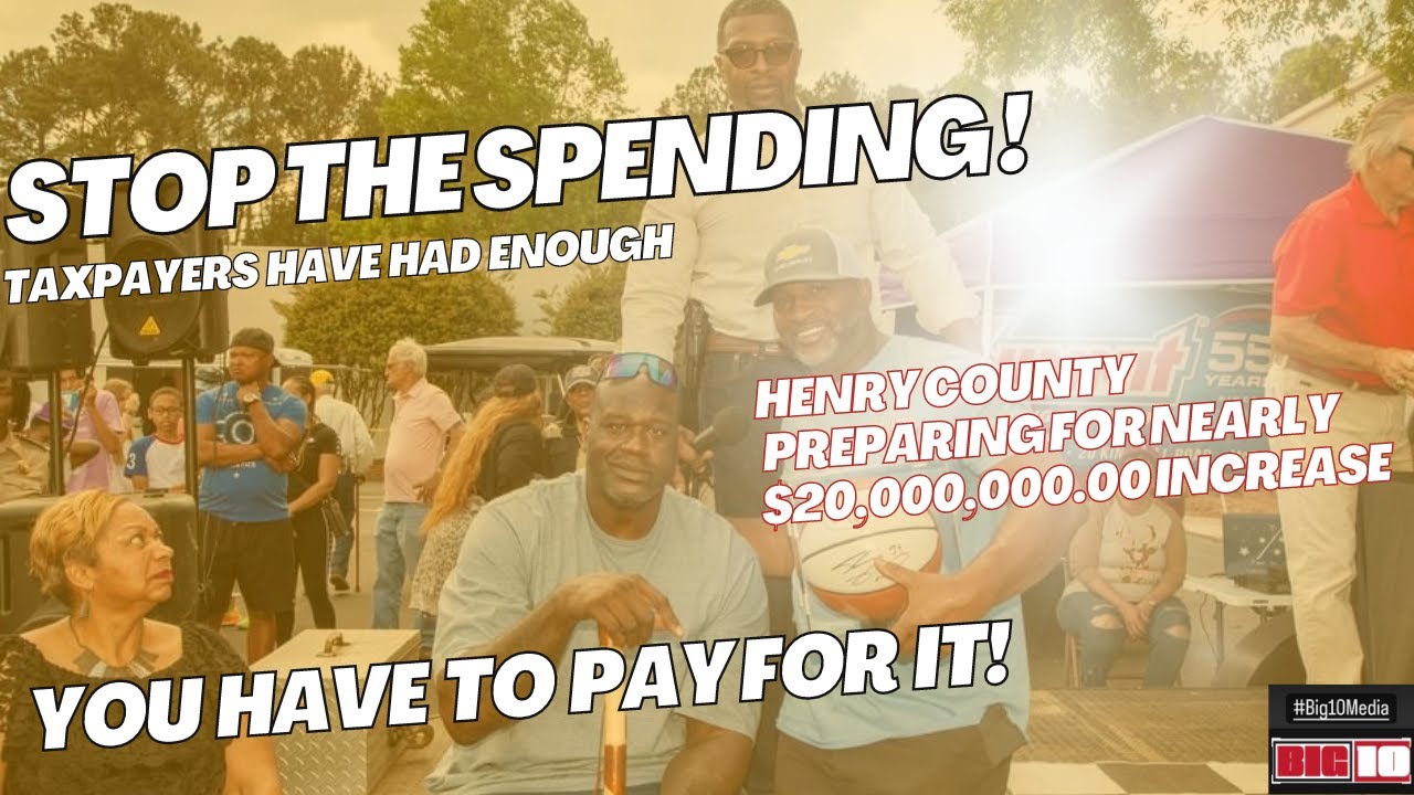 ⁣Stop the spending Henry County