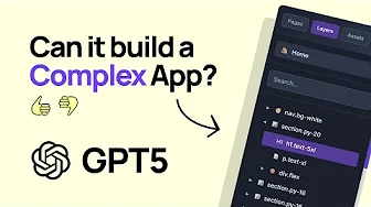 Using GPT5 to Build a Complex App - My Thoughts