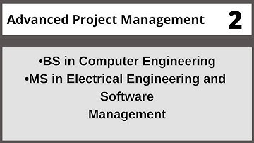 Advanced Project Management PRM700 LECTURE 02