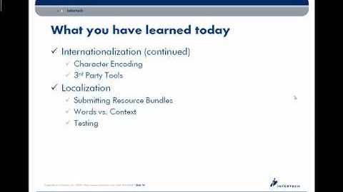 Intertech Globalizing Your Java Application Training-10