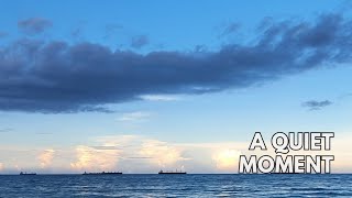A Quiet Moment | Blue Sky & Soft Clouds - 1 Hour Calm Florida (No Sound)