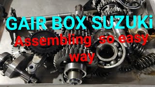 Gixer Engine seized | Engine functioning explained GIXER full gair box and timing garaari fitting.