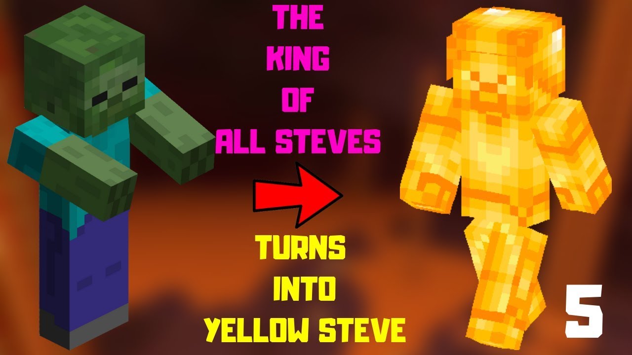 THE KING OF ALL STEVES TURNS INTO YELLOW STEVE[Steve Saga Adventures] #5