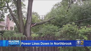 Fast-Moving Storms Cause Damage In Northern Suburbs