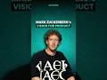 Mark Zuckerberg’s Vision for Product