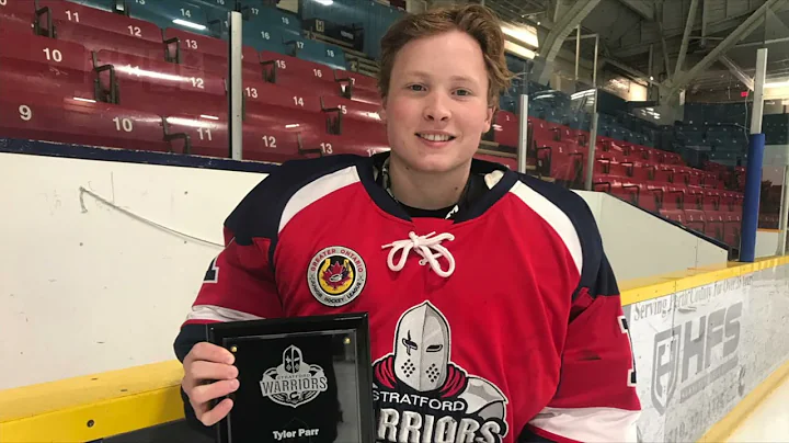 GOJHL - Tyler Parr reflects on his career with the...