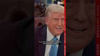 Trump spoke moments ago on the possible FBI terminations