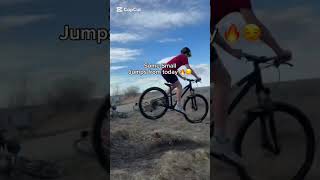 Hit a 15 footer! 🤯🥳 #mtbjumps #surron #wheelie #eridepro #dirtbike #norco #santacruz #tuttio