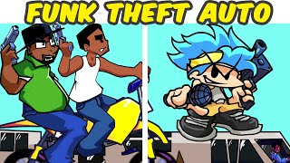 Friday Night Funkin' VS FUNK THEFT AUTO DEMO (FTA) | FNF VS Grand Theft Auto (FNF MOD/CJ)