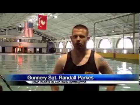 Swimming Marine Corps style 
