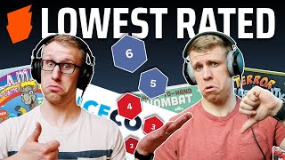 The 10 Lowest Rated Games We Keep in Our Collections