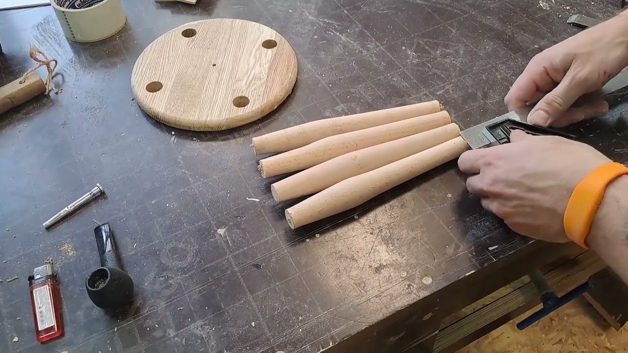 изготовление детского стула.  бук, дубовый щит