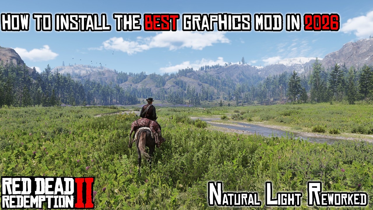 Better Graphics For Rdr2 Tutorial How To Install Natural Light Reworked | The Best RDR2 Graphics ...