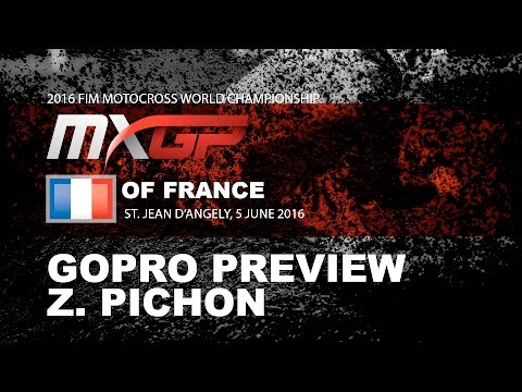 First Gopro Lap of Saint Jean D'Angely MXGP of France with Zachary Pichon