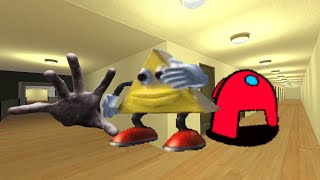 Dancing Triangle, Scary Hand And Scary Among Us  Nextbot Gmod