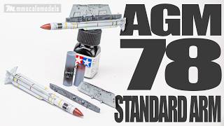 The kit armament was AWFUL so I made my own and it is AWESOME - 1/48 AGM-78 Standard ARM