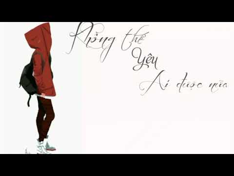 Video Không thể yêu ai được nữa ➤ Mr.siro | MV Lyric - youtube