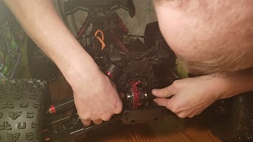 Arrma kraton 8s how to  install the front and rear differentials into the vehicle