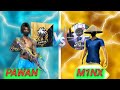 Pawan gamer  vs m1nx  cleanest fight  m1nx  nonstopgaming garenafreefire pawangamer