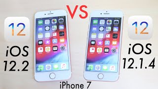 iPhone 7: iOS 12.2 против iOS 12.1.4! (Сравнение скорости)