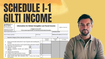 Bijlage I-1: Wereldwijd immaterieel laagbelast inkomen - Formulier 5471