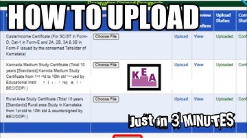 How To upload Documents kcet 2020 |KCET 2020 LATEST NEWS|kcet documents verification how to upload