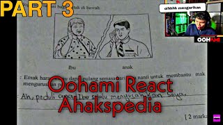 (part 3) Oohami react Ahakspedia (lawak) screenshot 5