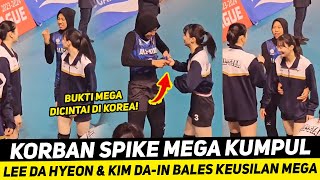 VIRAL DI KOREA, MOMEN MEGAWATI BERCANDA DGN LEE DA-HYEON & KIM DA-IN❗KORBAN SPIKE GLEDEK KUMPUL