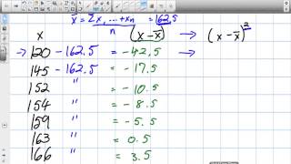 Standard Deviation Grade 12 Data Management Lesson 2 6 6 15 13)