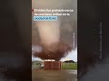 Tornado potente azota Enid, Oklahoma 🌪️