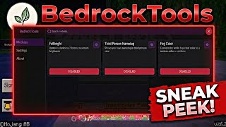Bedrocktools For Mcpe Sneak Peek Levilauncher