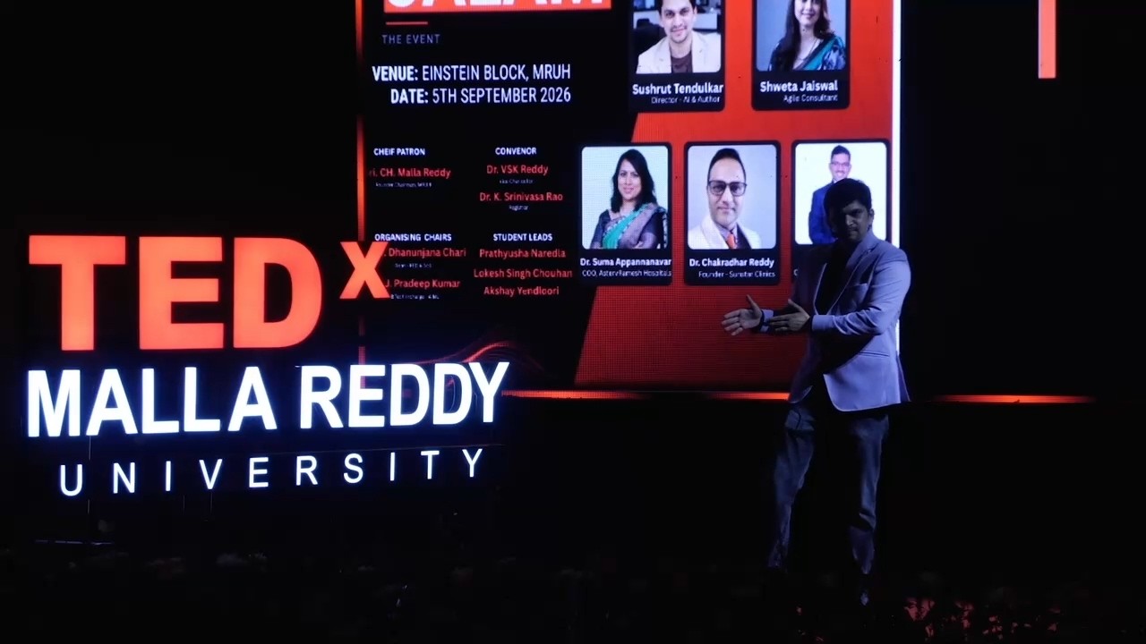 From Screens to Intentions: Do We Need Interfaces? | Sushrut Tendulkar | TEDxMalla Reddy University