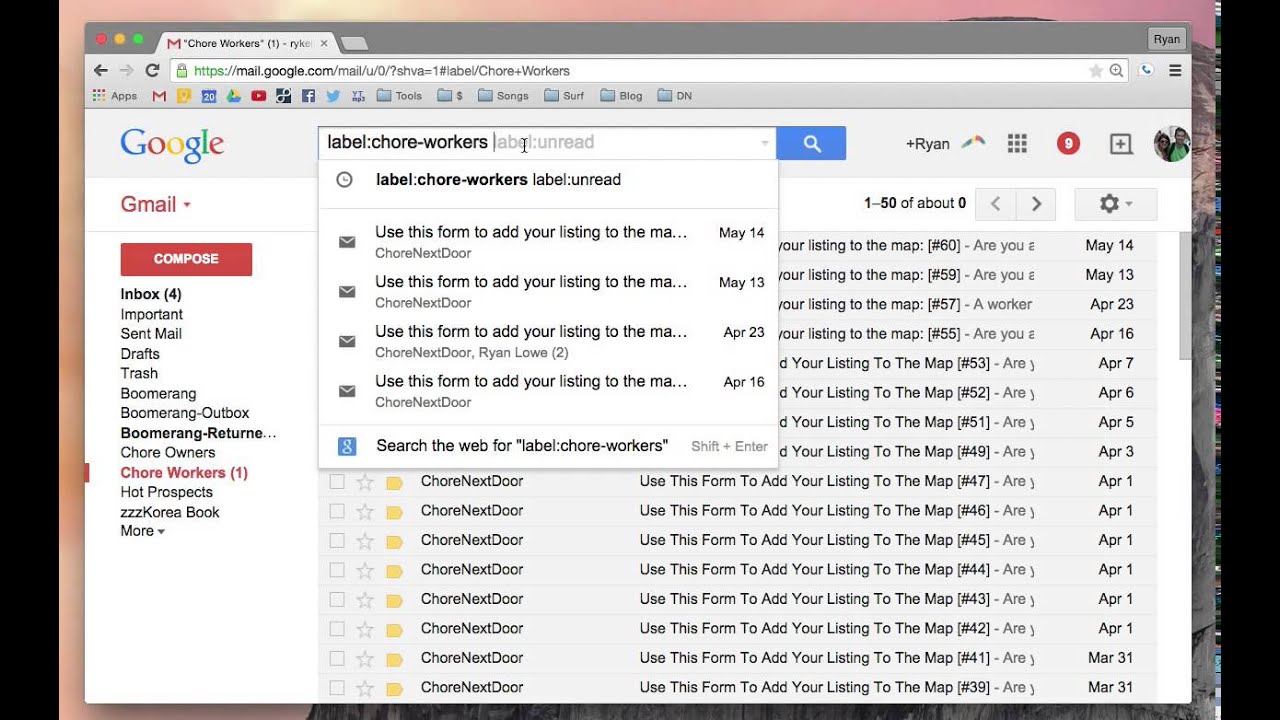 Gmail Inbox