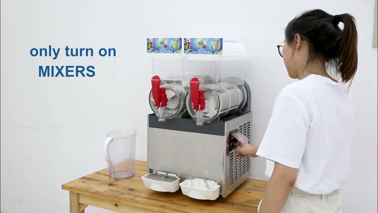 Slush MachineQuick clean of slushie machine YouTube
