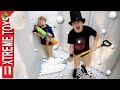 Extreme Toys TV Ping Pong Panic! Magician Mothers Day Nerf Battle!