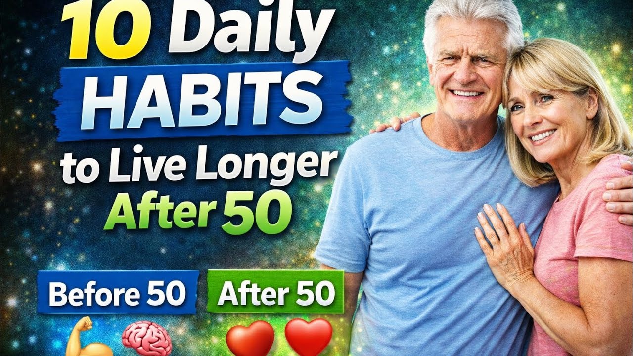 10 Daily Habits That Can Add Years to Your Life After 50