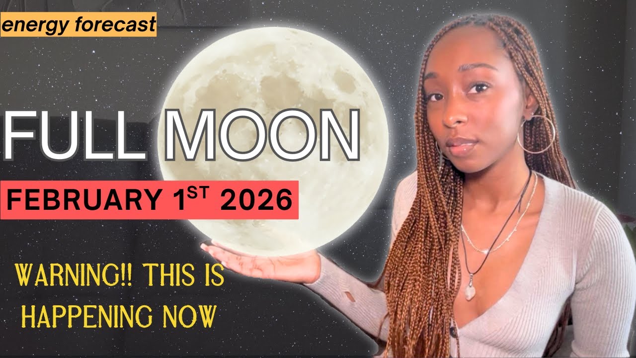 This Leo Full Moon Is Changing Everything (February 1, 2026 Energy Forecast + Tarot Reading)