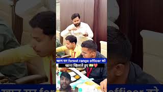 जब Khan Sir ने Forest Range Officer को खाना खिलाया ❤️ #KhanSir #ForestRangeOfficer #Shorts