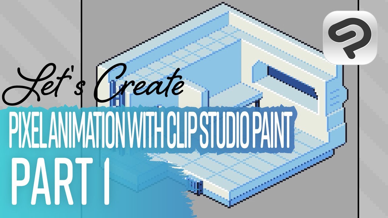 How to make isometric pixel art in Clip Studio Paint! Brandon James