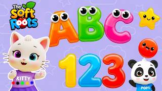 Preschool Learning activities for 3 year olds at home | Learn ABC Phonics Shapes Numbers Colors 🌈 screenshot 1