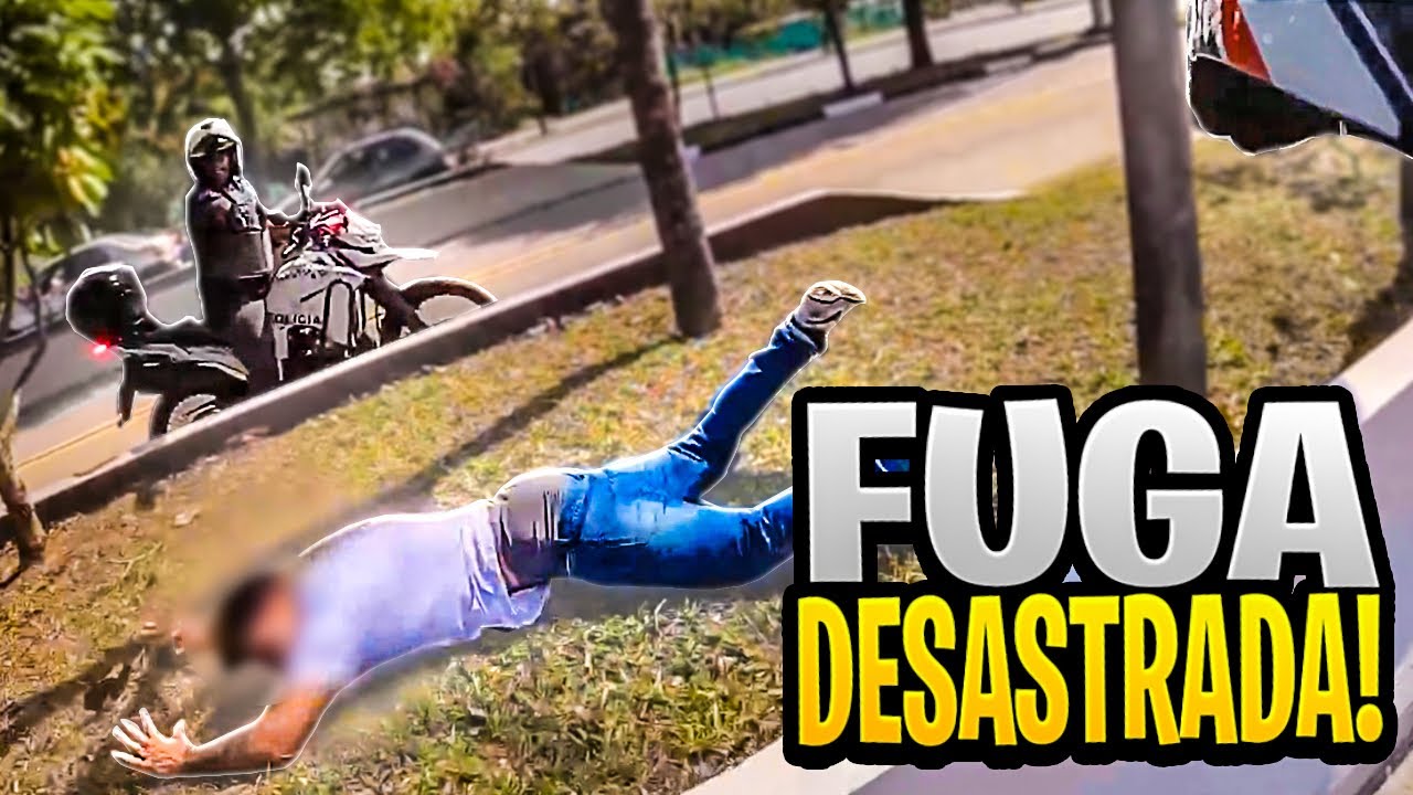 CRIMINOSO CAPTURADO EM PERSEGUIÇÃO POLICIAL DE BICICLETA!