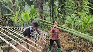 Full video: 120 days to build a bambo0house. Let's see the process from start to finish