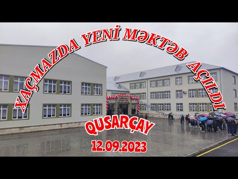 Xaçmazda yeni məktəb açıldı!