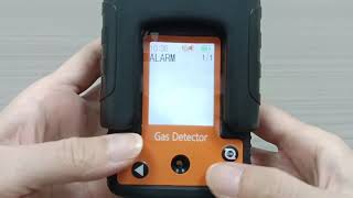 BTYQ-MS104K-M 4-in-1 Gas Detector Operation Guide | Diffusion & Pump Suction Tutorial