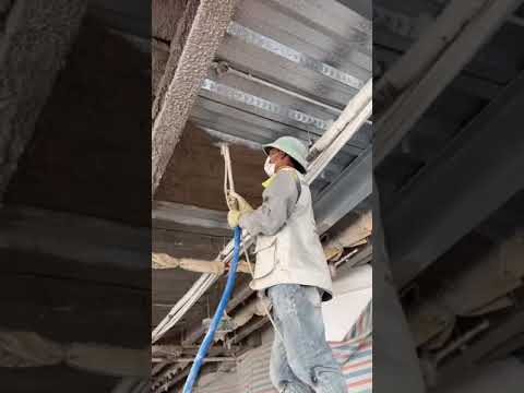 Video Vermiculite Xi măng Vữa chống cháy cách nhiệt... - youtube